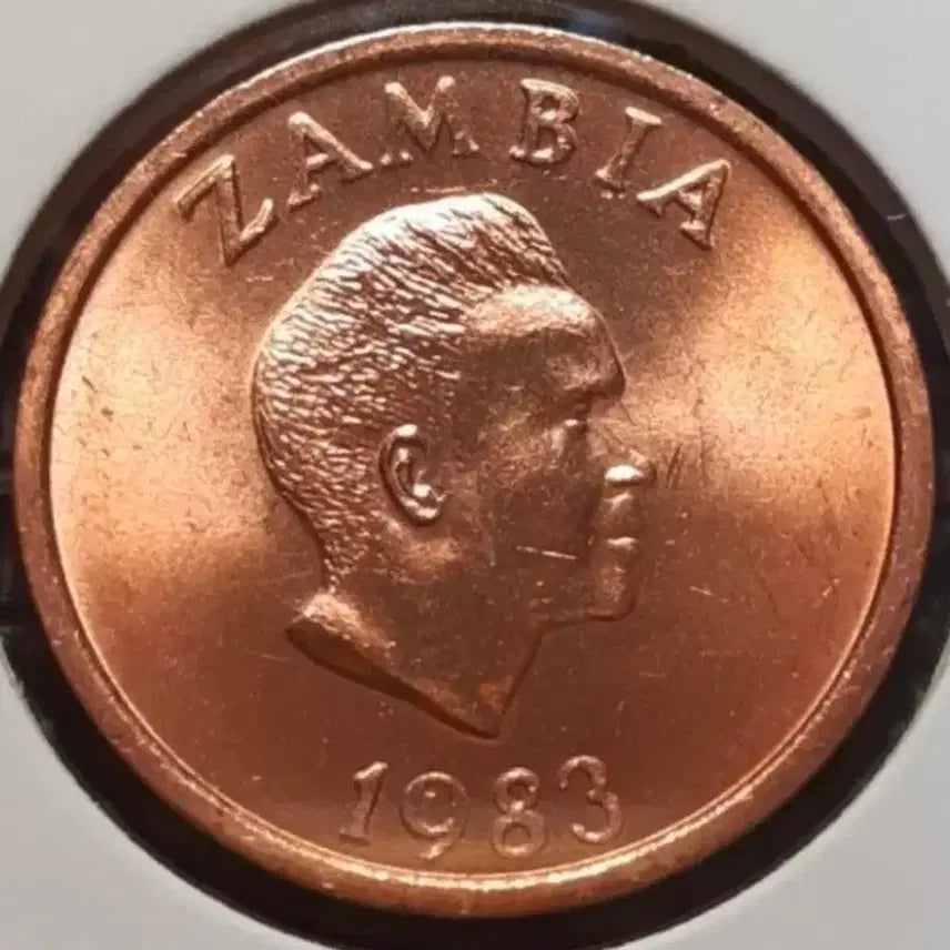 [BUNJANG] Zambia 1983 2 Ngwee Unused Coin / 잠비아 미사용 1983년 2응위.외국주화.주화 화폐 동전