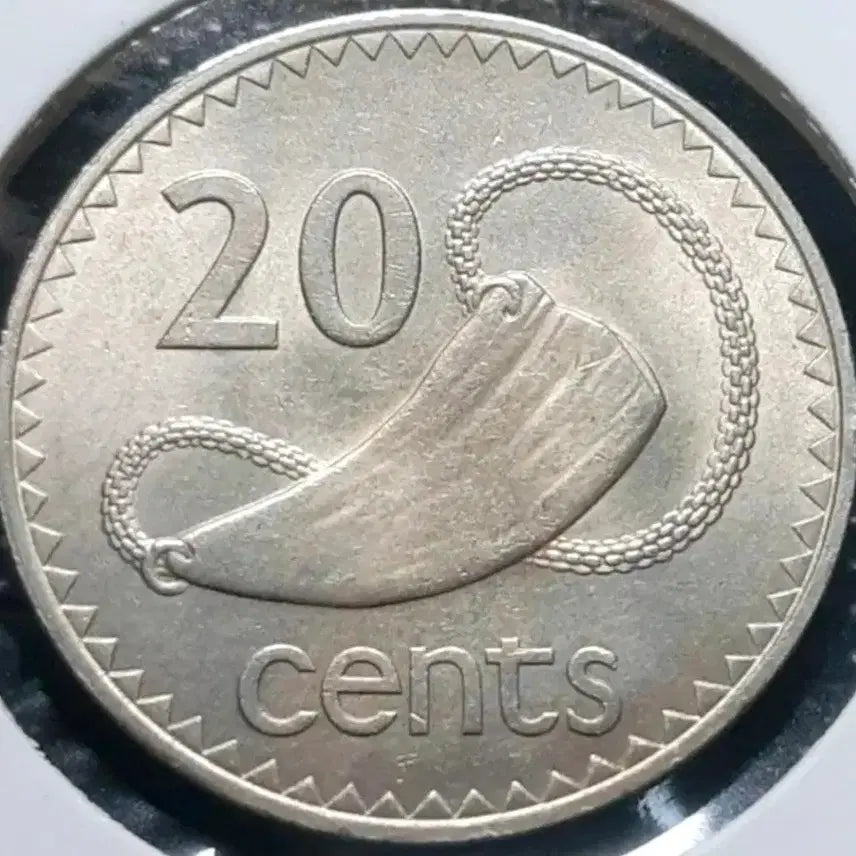 [BUNJANG] Fiji 1969 20 Cents Coin / 피지공화국 1969년 20센트.외국주화 주화 화폐 동전