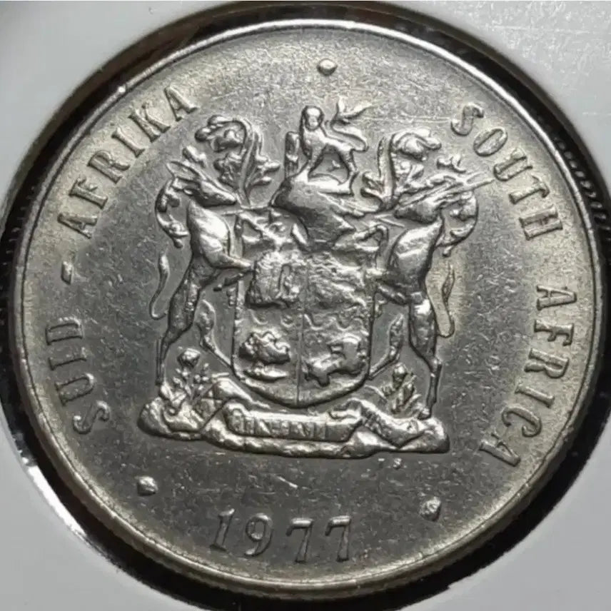 [BUNJANG] South Africa 1977 1 Rand Large Coin / 남아프리카 1977년 1란드 대형주화.외국주화 주화 화폐 동전