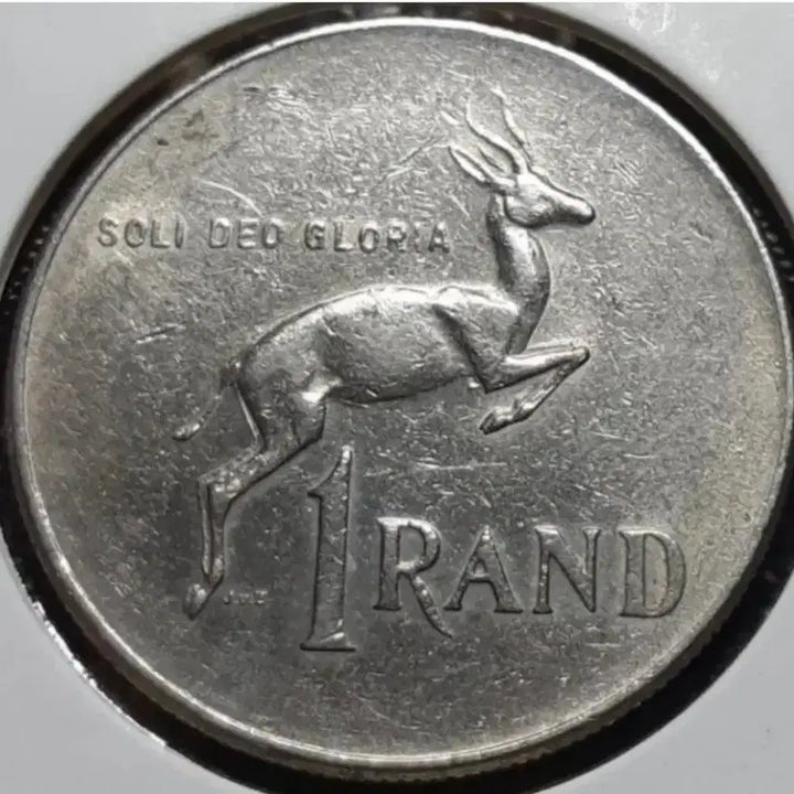 [BUNJANG] South Africa 1977 1 Rand Large Coin / 남아프리카 1977년 1란드 대형주화.외국주화 주화 화폐 동전