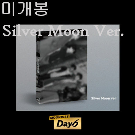 [BUNJANG] DAY6 2nd Album Moonrise [Silver Moon Ver.] (CD) / 데이식스 - 2집 / Moonrise [Silver Moon] (CD)