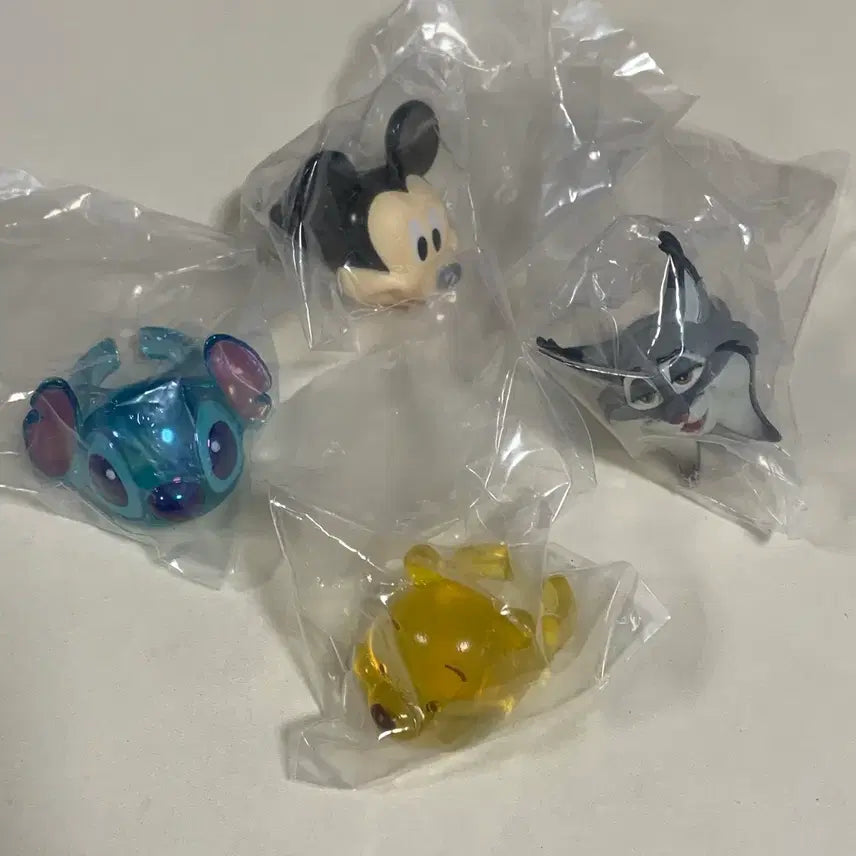 [BUNJANG] Disney Figure Ring Gacha Bundle Set / 디즈니 피규어 링 반지 가챠 미개봉 일괄