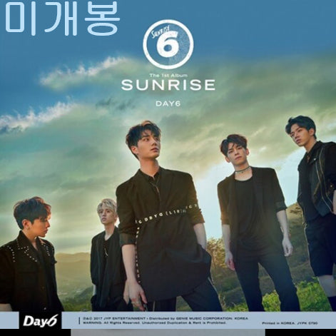 [BUNJANG] DAY6 1st Album Sunrise Sealed CD / 데이식스 (DAY6) - 1집 / Sunrise (미개봉, CD)