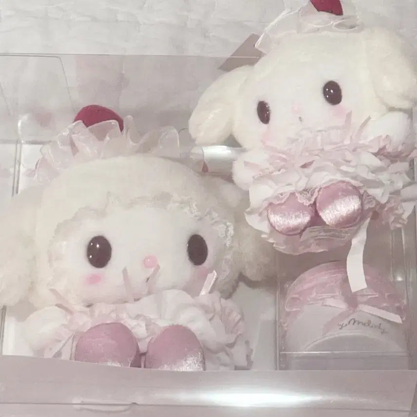 [BUNJANG] My Melody Strawberry Shortcake Plush Doll &amp; Mascot / 딸기 쇼트케이크 2탄 마이멜로디 누이&amp;마스코트