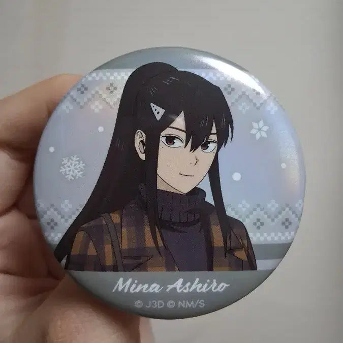[BUNJANG] Kaiju No. 8 Mina Ashiro Winter Badge / 괴수8호 미나 겨울 뱃지 (급처+하자)