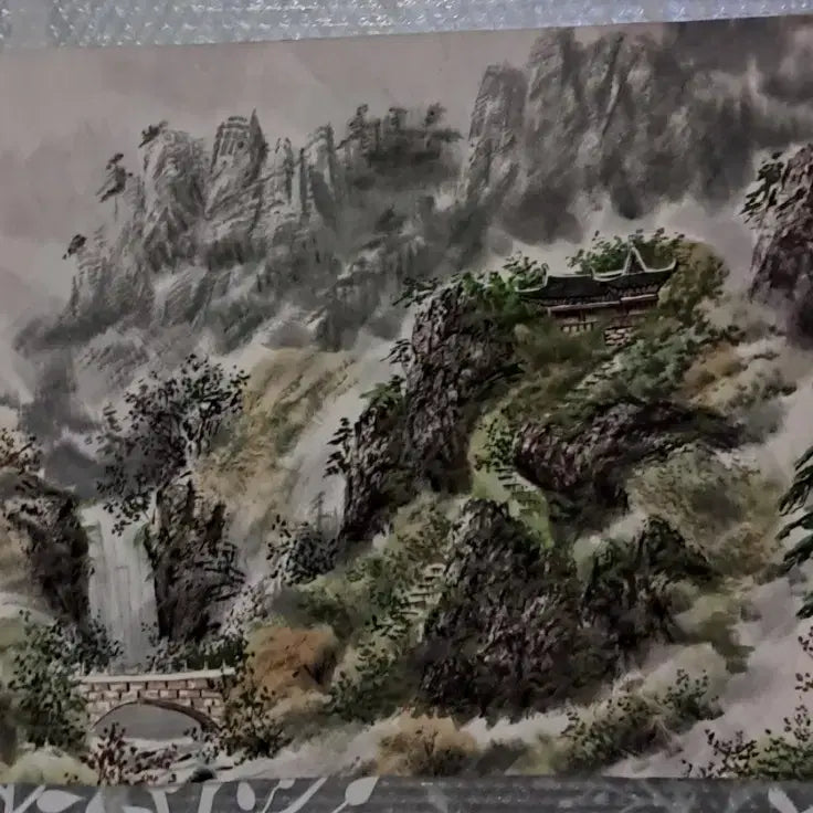 [BUNJANG] North Korean Joseonhwa Landscape Painting / 북한 그림 풍경화