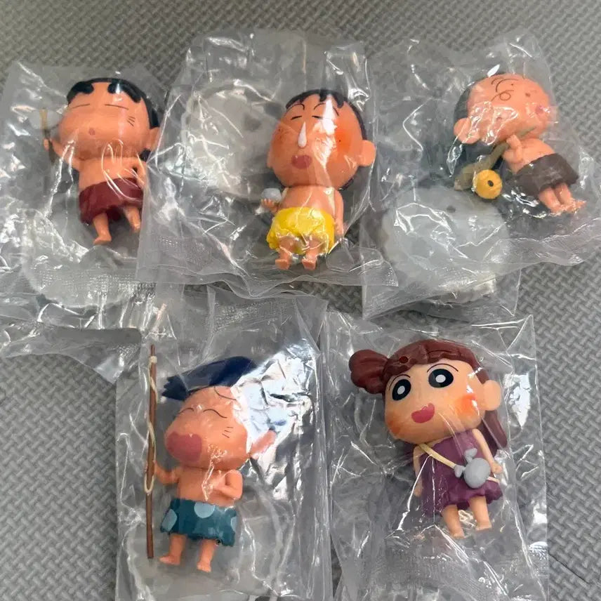 [BUNJANG] Crayon Shin-chan Primitive Era Shin-chan Figure (Single Item) / 짱구 원시시대 짱구피규어 단품