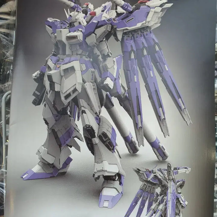 [BUNJANG] V Tiger Hi-Nu Gundam Model Kit Full Set with Water Decals / v tiger 하이뉴박풀셋+습식데칼 팝니다