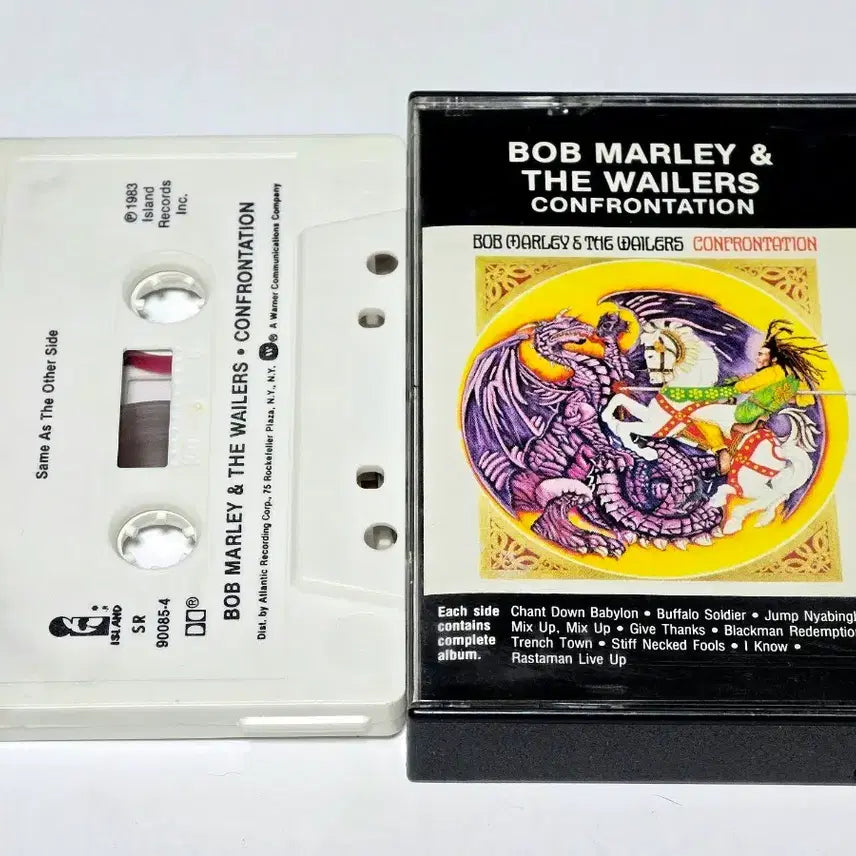 [BUNJANG] Bob Marley &amp; The Wailers Confrontation US Import Cassette Tape / Bob Marley &amp; The Wailers - Confrontation