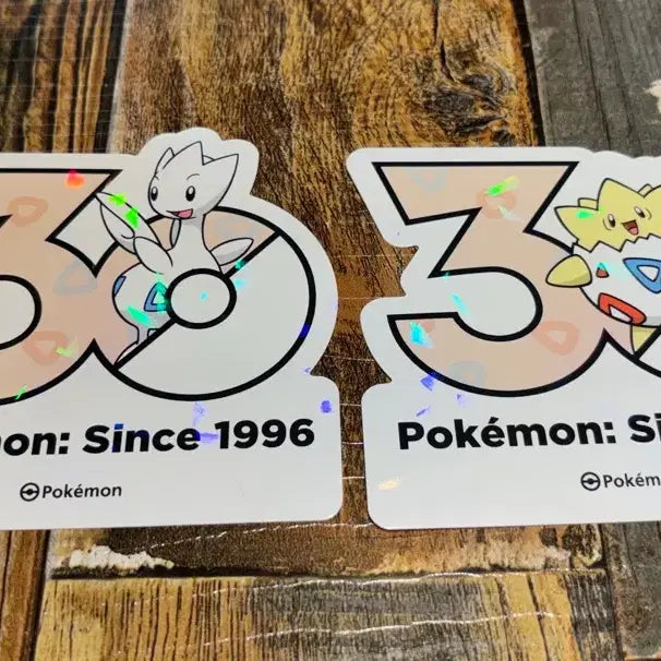 [BUNJANG] Pokemon 30th Anniversary Togepi Togetic Sticker Bundle Set / 포켓몬 30주년 스티커 토게피 토게틱 일괄
