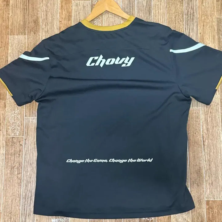 [BUNJANG] Gen.G Chovy 2025 Marked Jersey + Chovy Slogan Set / 2025 젠지 Gen.G 쵸비 마킹 유니폼 + Chovy 슬로건
