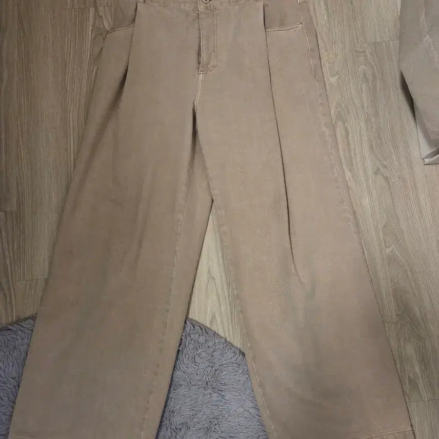 [BUNJANG] System Homme Genuine Denim Wide Pants Grey Size 34 / 시스템옴므 정품 데님 와이드 그레이 34사이즈