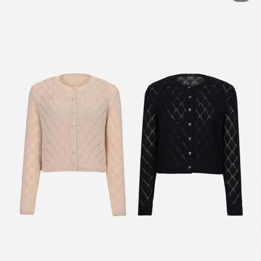 [BUNJANG] The Louran Argyle Knit Dress &amp; Cardigan Set / 더로랑 아가일 니트 원피스 가디건 셋업
