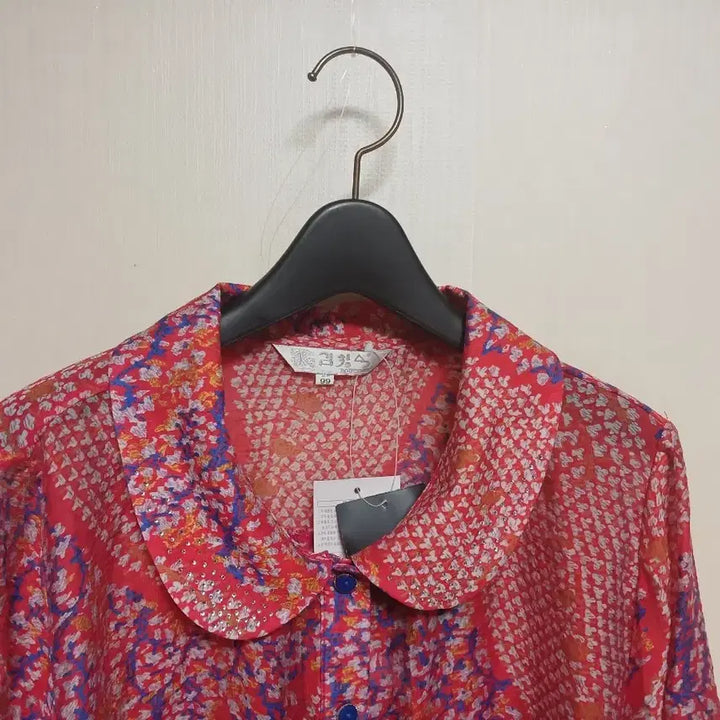 [BUNJANG] Kim Chang Sook Pattern Blouse Size 99 / 김창숙 패턴 블라우스 99 새상품