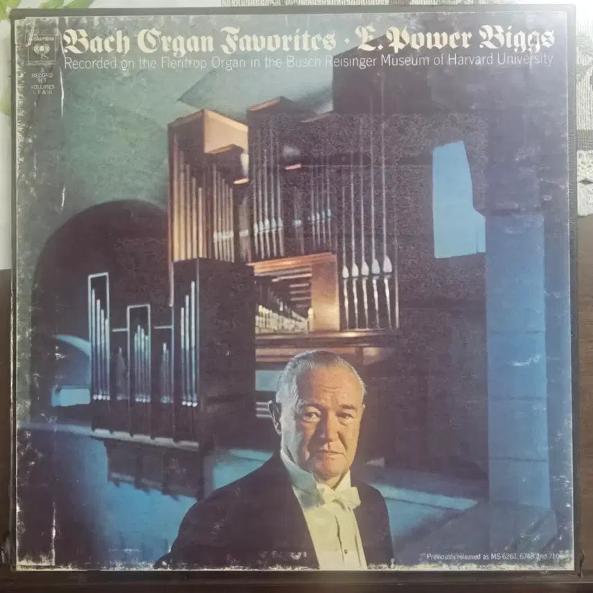 [BUNJANG] Bach Organ Favorites 3LP Box Set / 바흐 오르간 명곡집(E. Power Biggs 연주)_3LP BOX US
