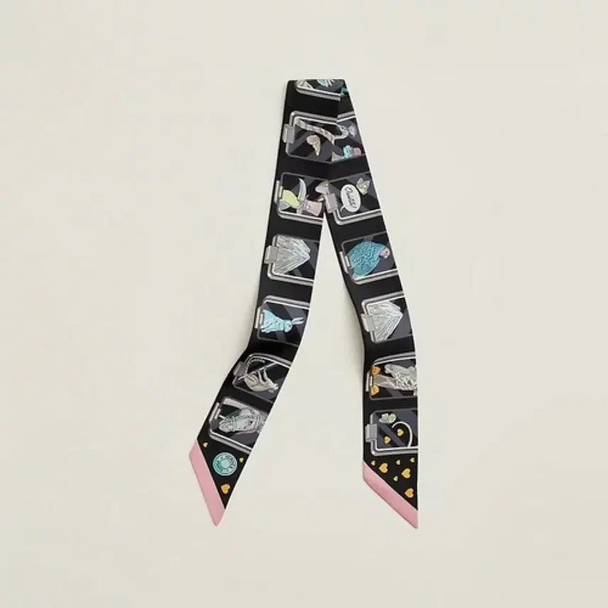 [BUNJANG] Hermes Story Twilly Scarf / [새상품] 에르메스 스토리 트윌리 스카프