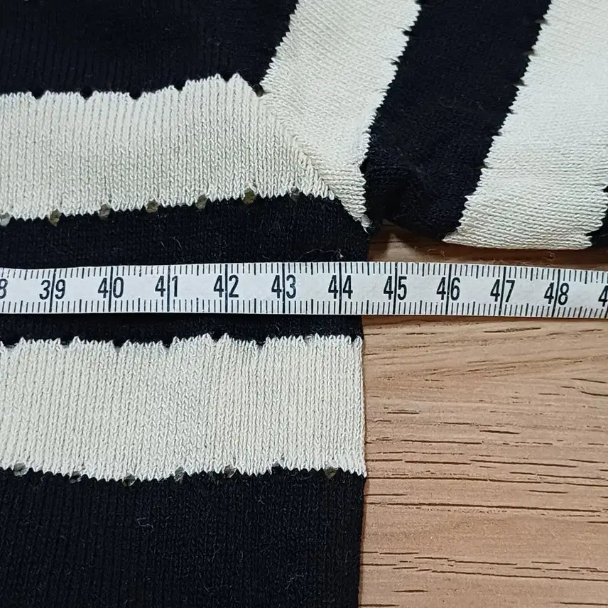 [BUNJANG] Stripe Knit Midi Dress / 니트 원피스