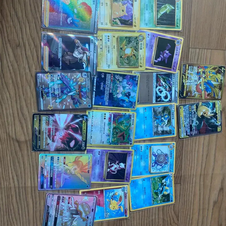 [BUNJANG] Pokemon Card Bundle (Zacian, Pikachu, and more) / 포켓몬 카드 뭉치 (자시안, 피카츄 외 다수)