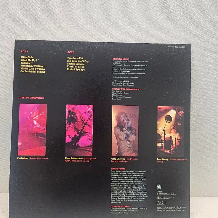 [BUNJANG] Extreme 1st Album LP Record / 익스트림 Extreme 1집 LP 레코드