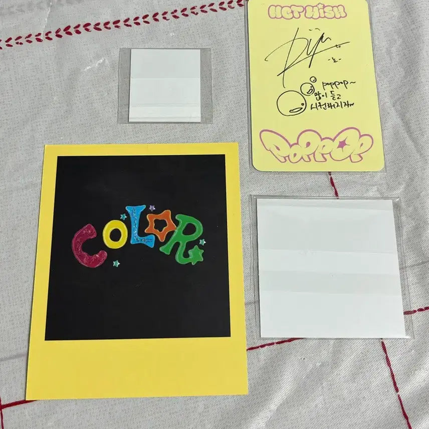 [BUNJANG] NCT WISH Ryo Bundle Set (Photocard, Polaroid, Electroslide) / 엔시티위시 료 set 일괄(폴라, 포카, 전차스)