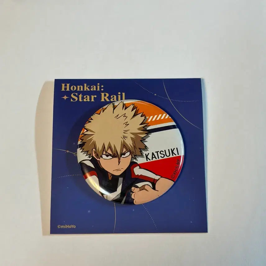 [BUNJANG] My Hero Academia Bakugo 58mm Badge / 나의 히어로 아카데미 바쿠고 뱃지 58mm 나히아 히로아카