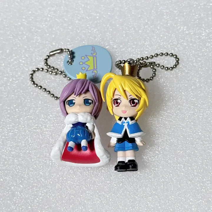 [BUNJANG] Shugo Chara! Guardian Characters Louis &amp; Prince Gacha Figure Keyring / 급처 캐릭캐릭체인지 수호캐릭터 고전 가챠 피규어 키링 루이 프린스
