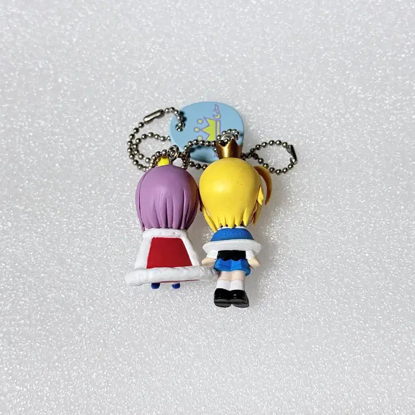 [BUNJANG] Shugo Chara! Guardian Characters Louis &amp; Prince Gacha Figure Keyring / 급처 캐릭캐릭체인지 수호캐릭터 고전 가챠 피규어 키링 루이 프린스