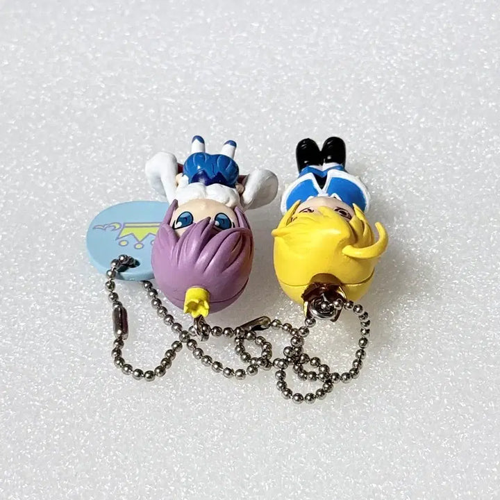 [BUNJANG] Shugo Chara! Guardian Characters Louis &amp; Prince Gacha Figure Keyring / 급처 캐릭캐릭체인지 수호캐릭터 고전 가챠 피규어 키링 루이 프린스