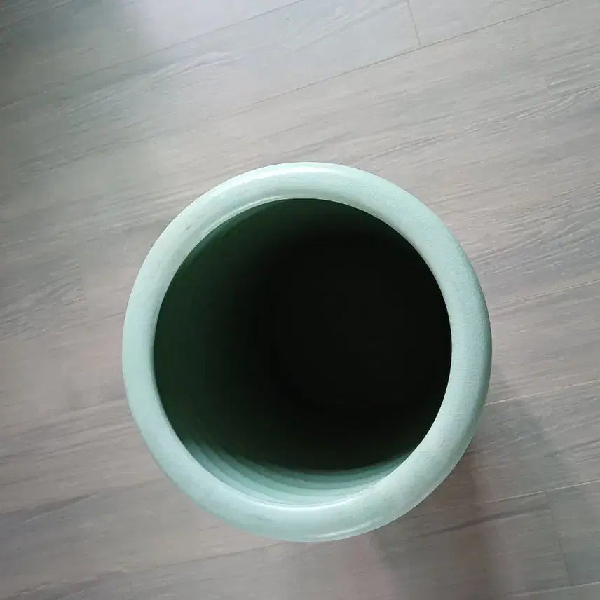 [BUNJANG] Celadon Peony Brush Holder / 청자목단필통