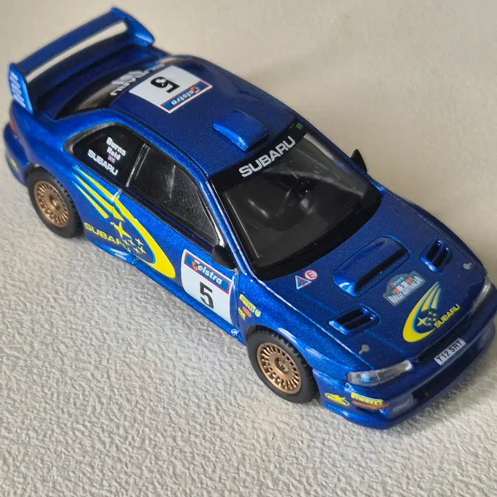 [BUNJANG] MinigT Subaru Impreza WRC99 Blue Diecast Model / 미니지티(986) 스바루 임프레자 WRC99