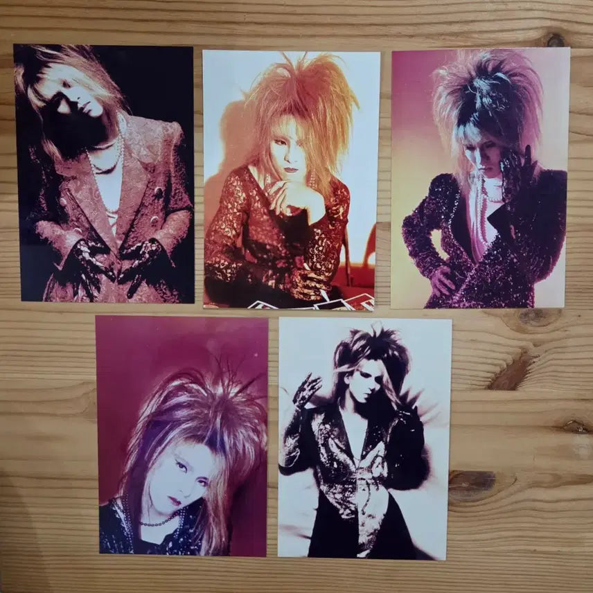 [BUNJANG] Yoshiki Photo Set X-Japan / 요시키 사진 세트 2 YOSHIKI X-JAPAN 엑스재팬
