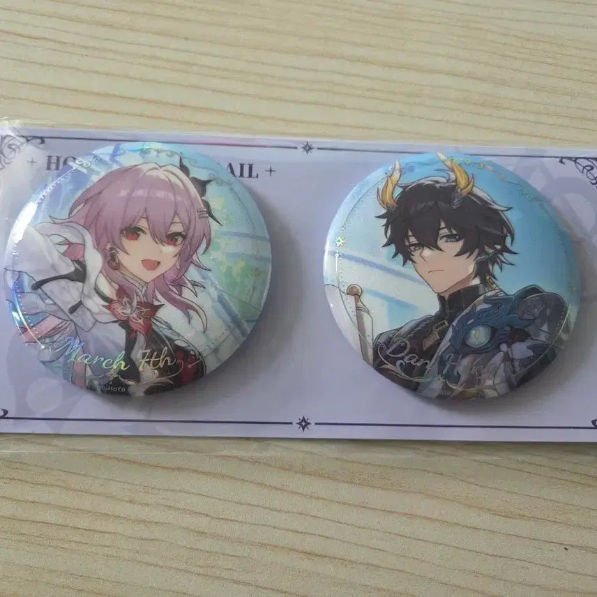 [BUNJANG] Honkai: Star Rail Hoyoverse 2025 Can Badge / 붕괴 스타레일 호요랜드 2025 캔뱃지