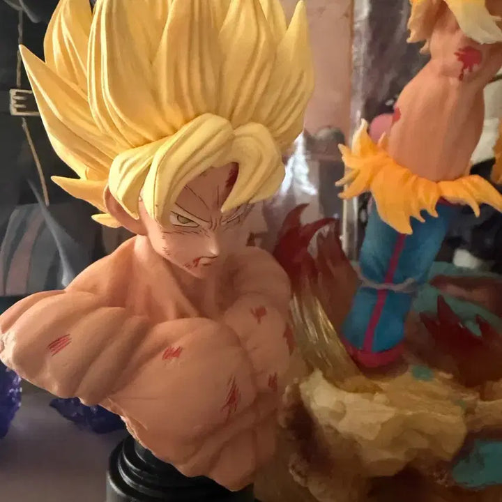 [BUNJANG] Dragon Ball Son Goku Resin Figure (Unsealed) / 드래곤볼 손오공 레진피규어 팝니다 (개봉품) 노박 pvc재질 택포6