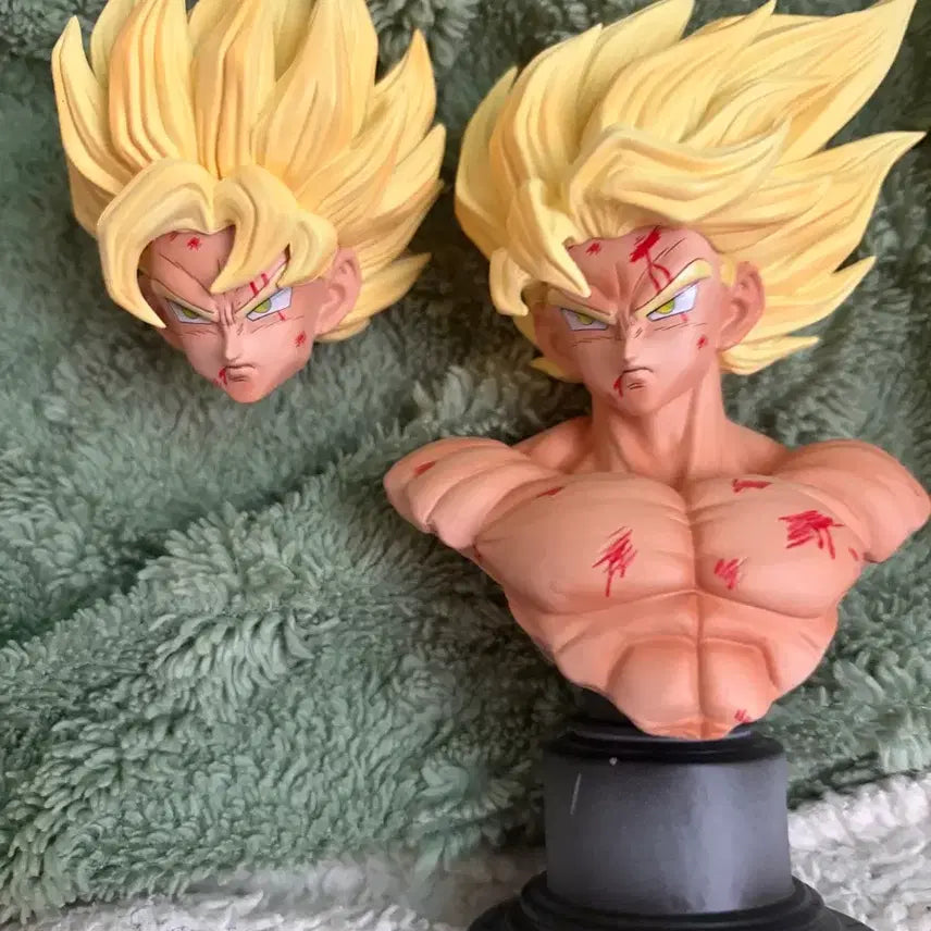 [BUNJANG] Dragon Ball Son Goku Resin Figure (Unsealed) / 드래곤볼 손오공 레진피규어 팝니다 (개봉품) 노박 pvc재질 택포6