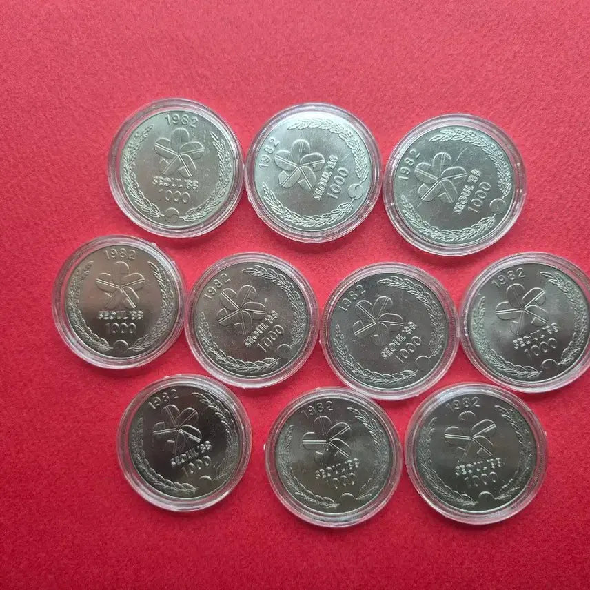 [BUNJANG] 1988 Seoul Olympics Commemorative Coin Set (10 Pieces) / &