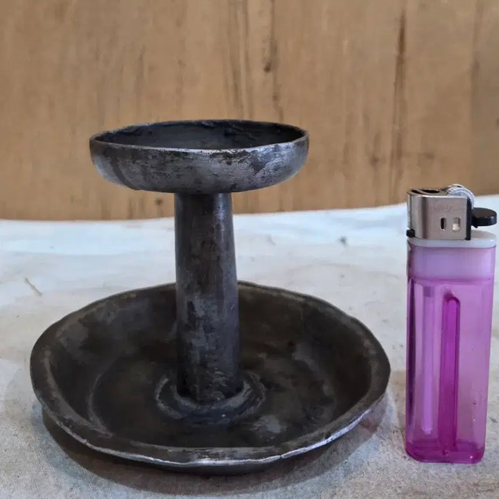 [BUNJANG] Antique Pewter Lantern / 오랜세월의 주석 유등
