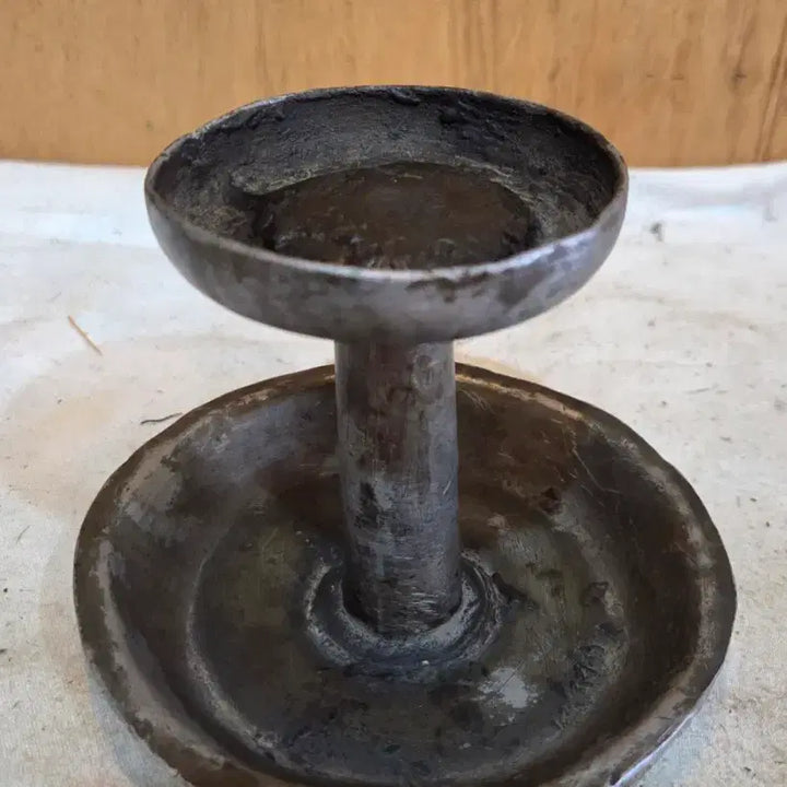 [BUNJANG] Antique Pewter Lantern / 오랜세월의 주석 유등