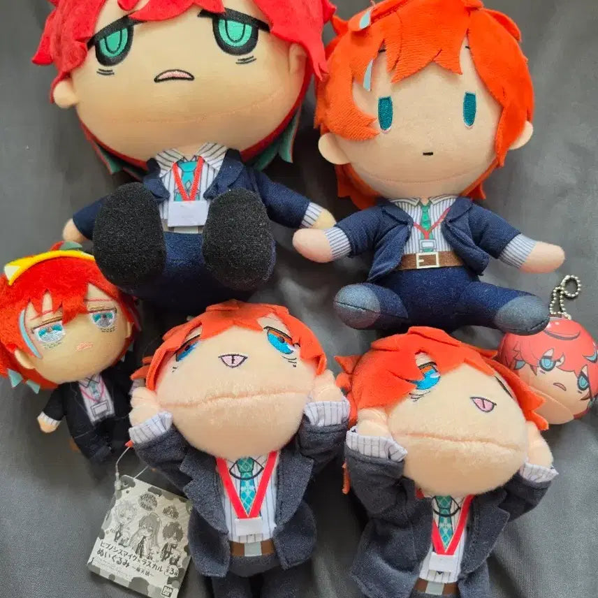 [BUNJANG] Hypnosis Mic Dotpo Plush Set / 히프마이 돗포 누이들 일괄 판매