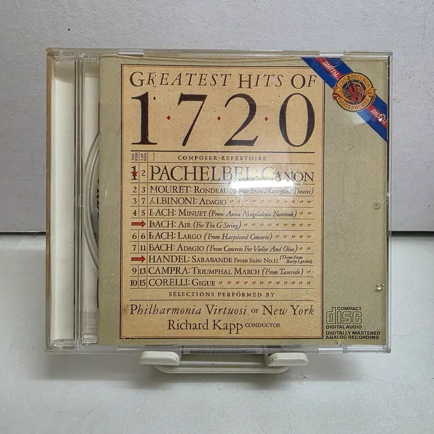 [BUNJANG] Greatest Hits of 1720 Baroque Music Compilation / Greatest Hits Of 1720