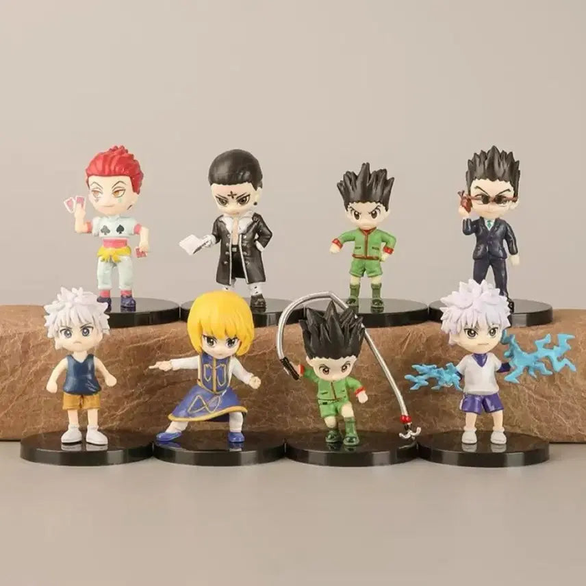 [BUNJANG] Hunter x Hunter Figure 8 Piece Bundle Set (Unsealed) / 헌터헌터 피규어 미개봉 8종 세트로 일괄 판매합니다.
