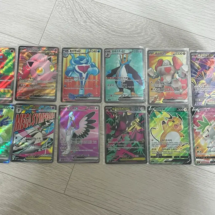 [BUNJANG] Pokemon Card SR Bundle (24 Cards) / 포켓몬 카드 sr 일괄 (24장)