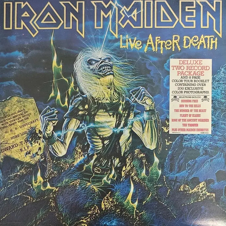 [BUNJANG] Iron Maiden Live After Death 2LP Colored Vinyl / 아이언 메이든 Live After Death 2LP