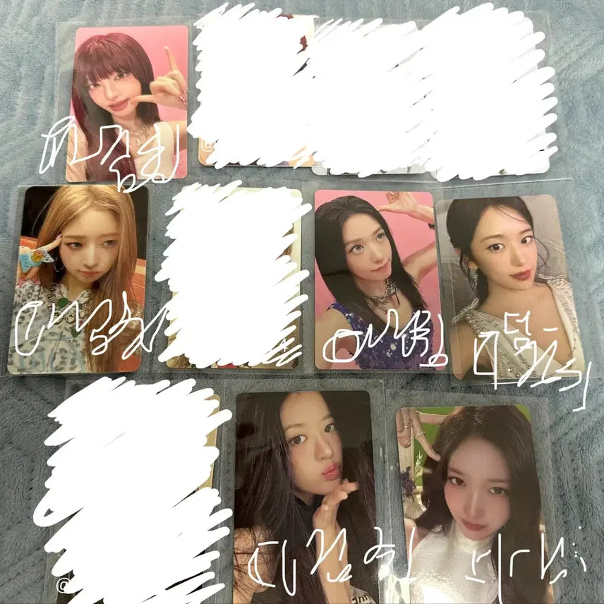 [BUNJANG] IVE Showcase Photocard Bundle Set / 급처) 아이브 포카 쇼케이스공방 포카등 일괄 판매 양도(배포)