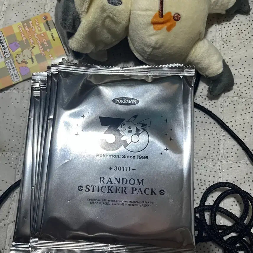 [SOLD OUT] 로고스티커 11장 포켓몬 30주년 미개봉
