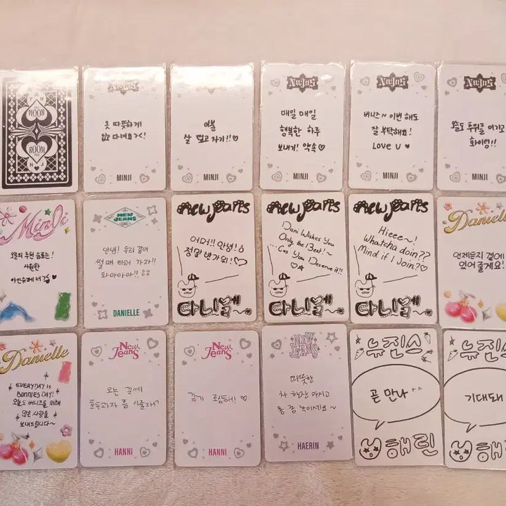 [BUNJANG] NewJeans Photocard Bundle Set / 뉴진스 포카 22장 일괄 양도