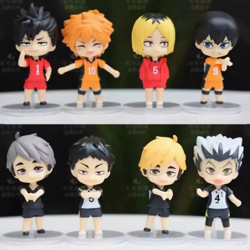 [BUNJANG] Haikyuu!! 8 Types Set Unsealed Figures / 하이큐 피규어 미개봉 8종 세트로 일괄 판매합니다.