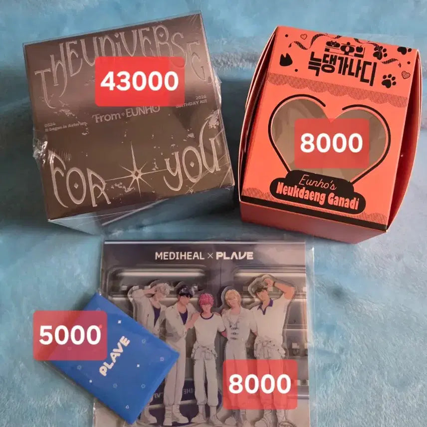 [BUNJANG] PLAVE Eunho Birthday Kit Bundle Set / PLAVE 은호 생일 키트 원가 셋트로 일괄 판매