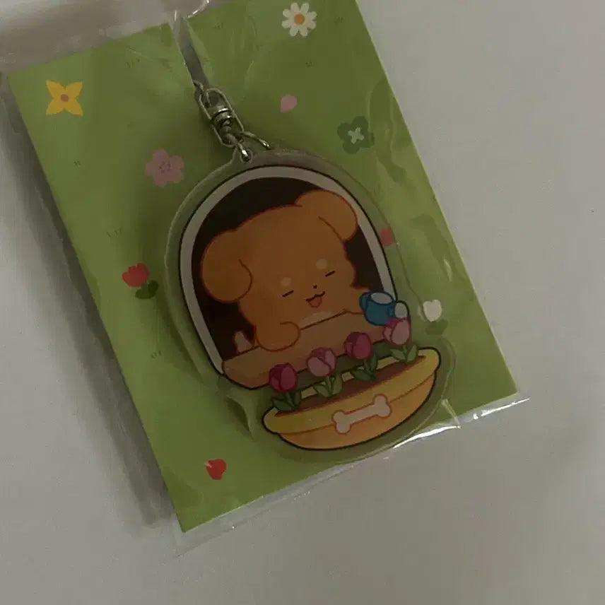 [BUNJANG] Pixelie Duckie Spring Acrylic Keyring / 픽셀리 덕개 봄 아크릴키링 판매