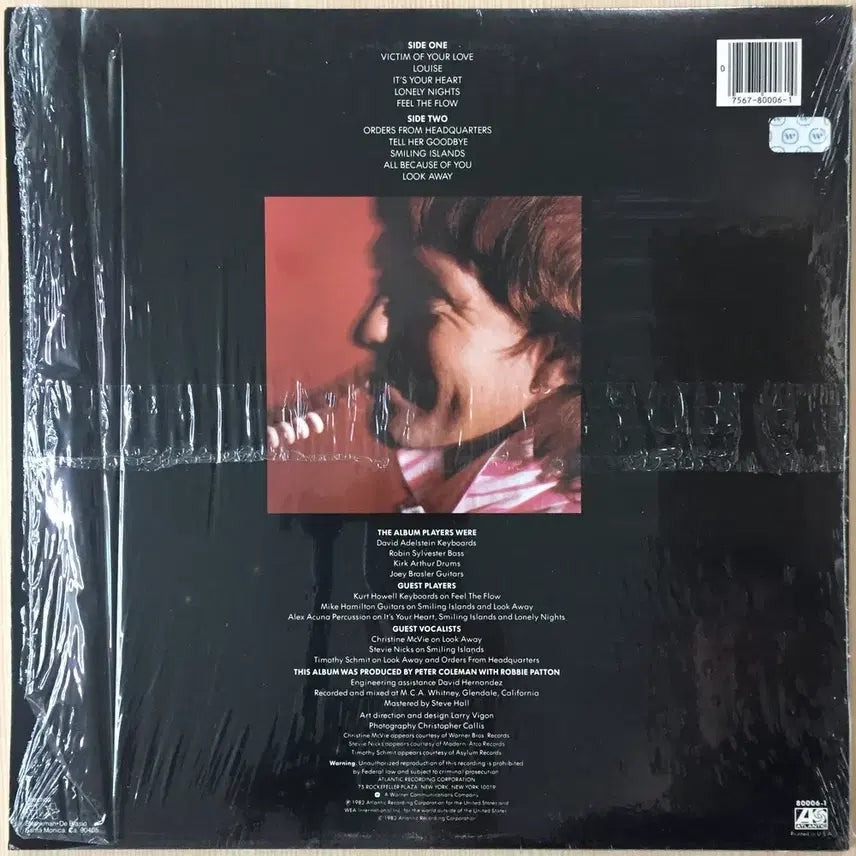[BUNJANG] Robbie Patton Orders From Headquarters 1982 LP / (수입LP) Robbie Patton / Orders From Headq