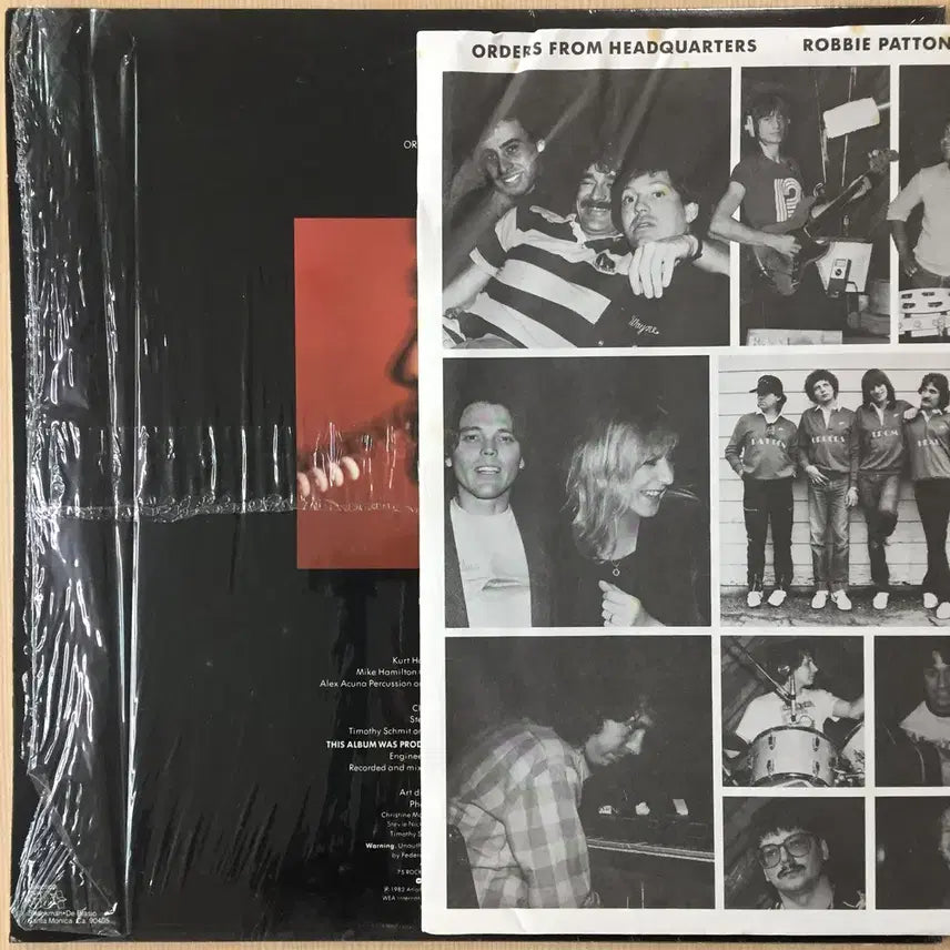 [BUNJANG] Robbie Patton Orders From Headquarters 1982 LP / (수입LP) Robbie Patton / Orders From Headq